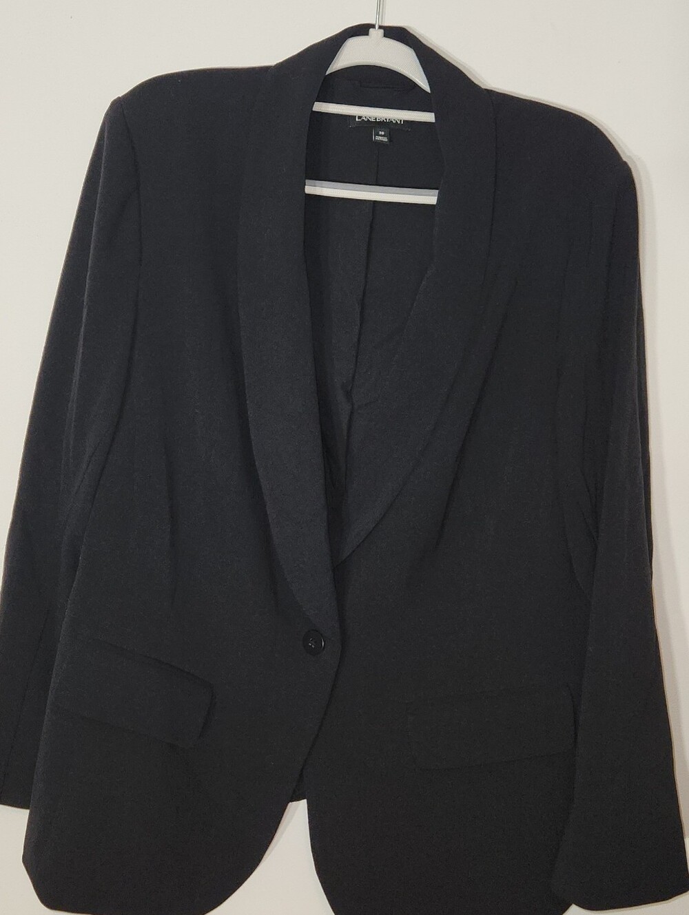 🖤Lane Bryant🖤 Black Shawl-Collar Single-Button Blazer. 20.